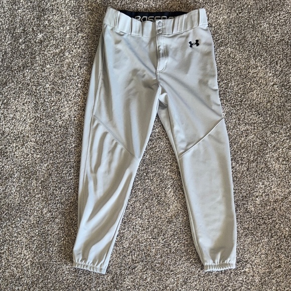 Under Armour Men's Gray Baseball Pants - Picture 1 of 3